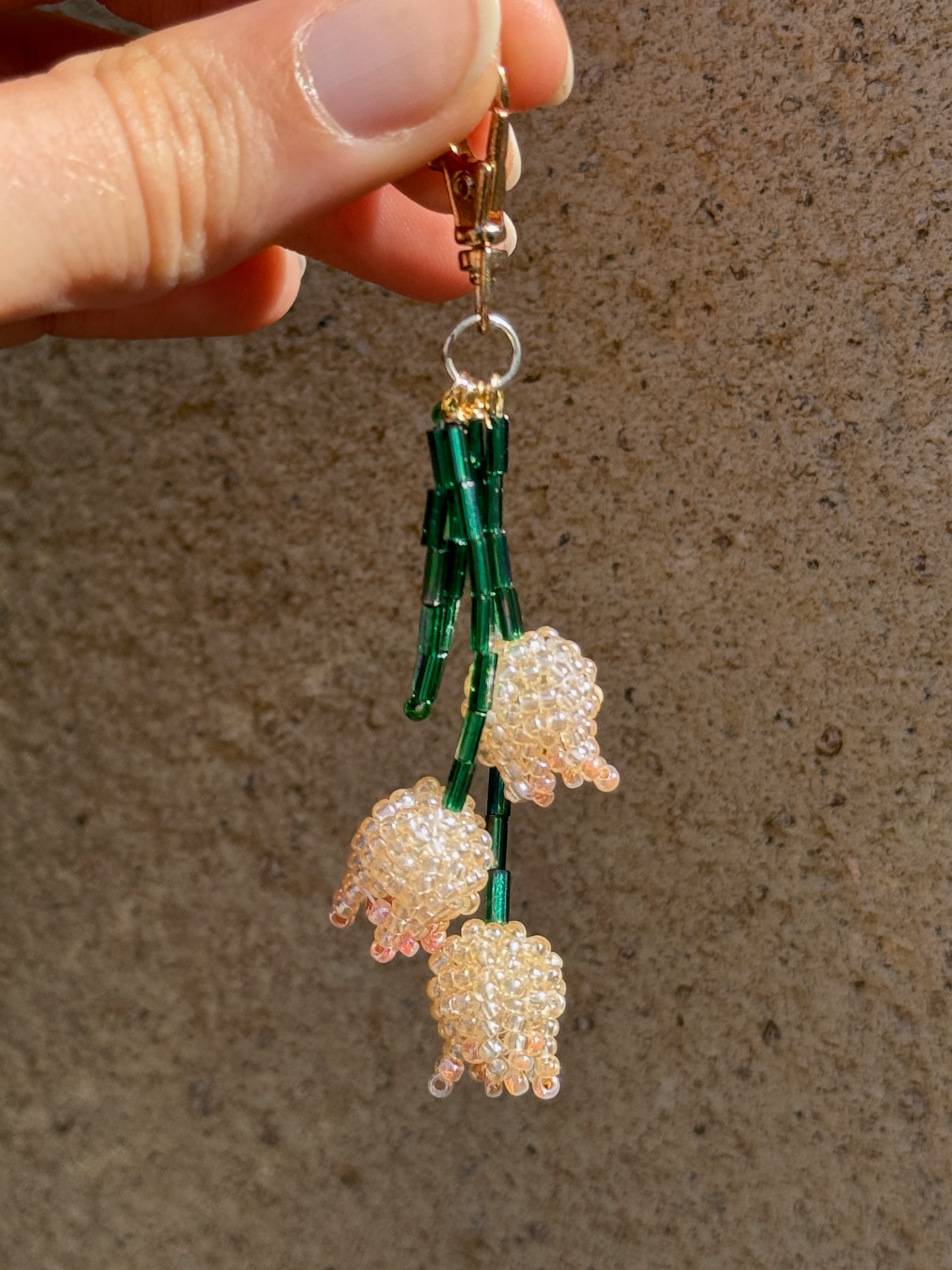🌱 Beaded Lily Of The Valley Pattern