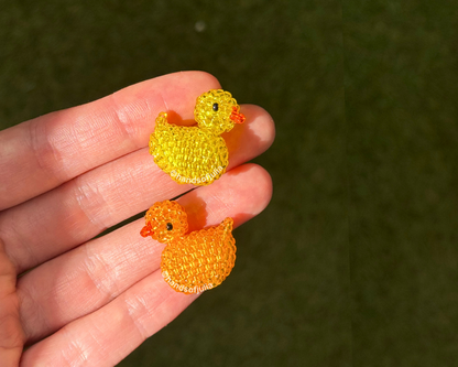 🐤 3D Beaded Rubber Duck PDF Pattern