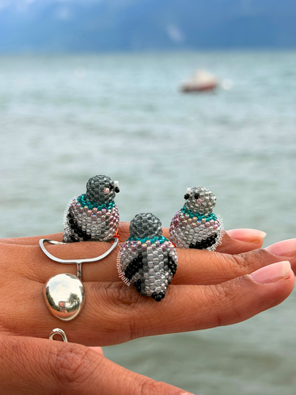 🐦 3D Beaded Pigeon PDF Pattern