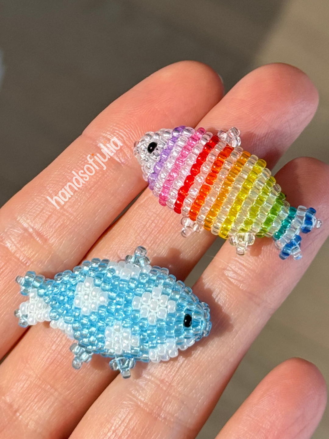 💖  Fantasy Fish Add-On Pattern | Color Variations for 3D Beaded Fish Pattern (SUPPLEMENT ONLY)