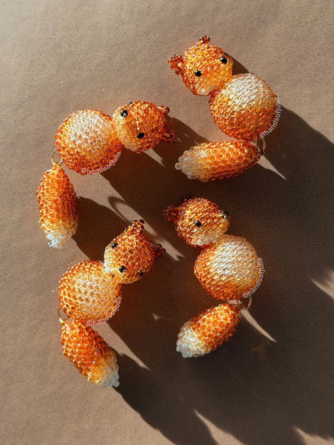 🦊 3D Beaded Fox PDF Pattern