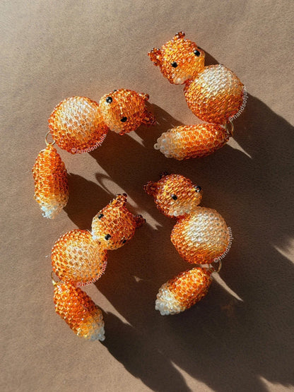 🦊 3D Beaded Fox PDF Pattern
