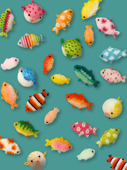 ALL Fish Beaded Patterns - PDF Patterns Bundle