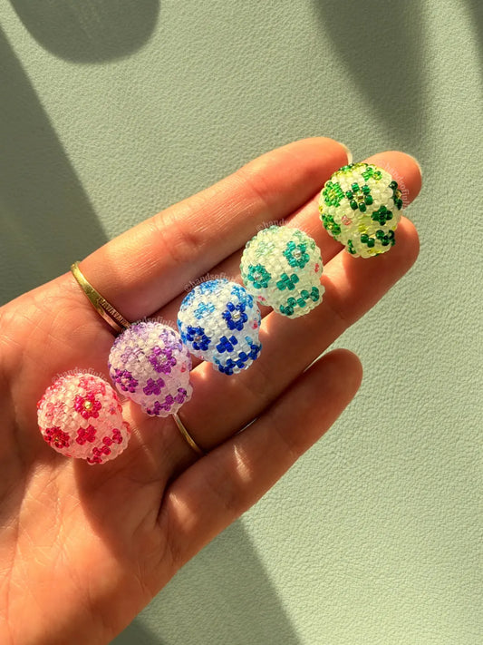 💀 3D Beaded Sugar Skull PDF Pattern