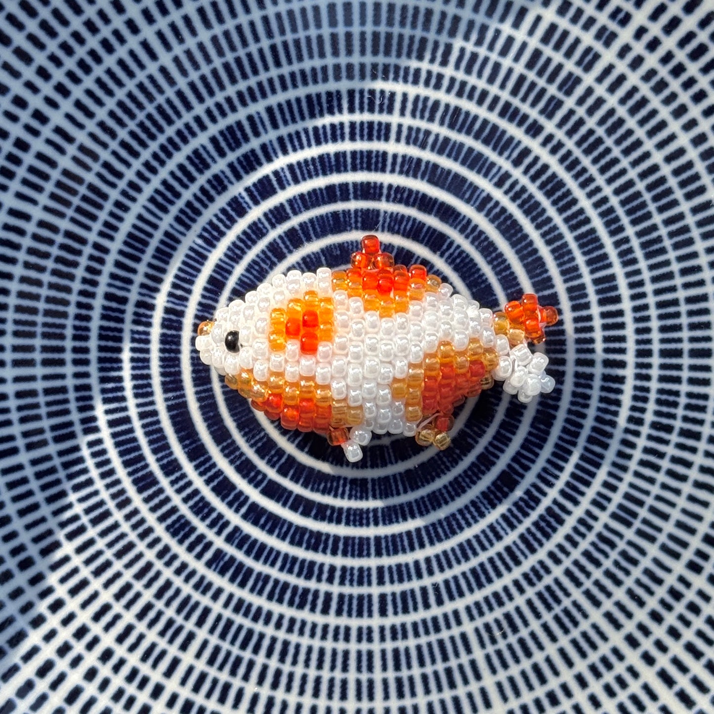 🐠 Add-On Beading Pattern | Color Variations Diagrams for 3D Beaded Fish Pattern