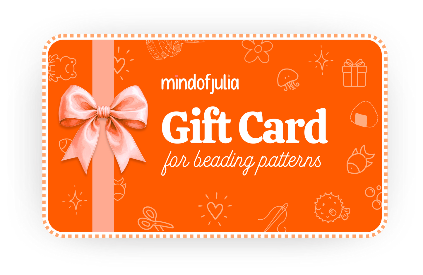 Mindofjulia Gift Card - Beading Patterns