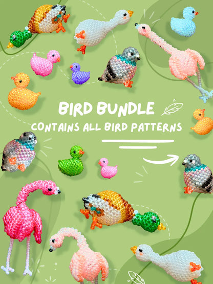 ALL Birds Beaded Patterns - PDF Patterns Bundle