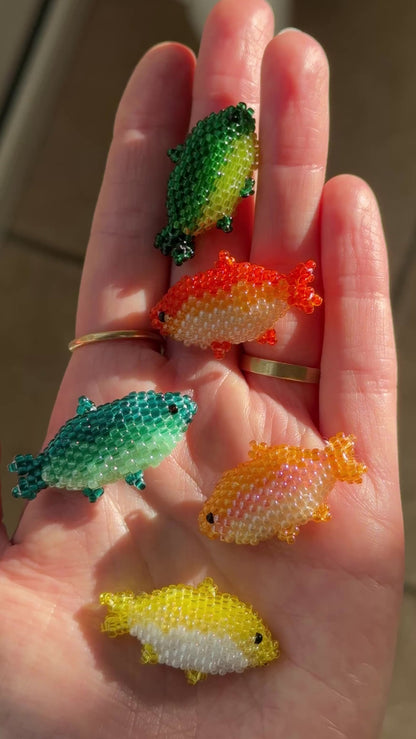 🐟 3D Beaded Fish Digital PDF Pattern