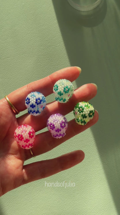 💀 3D Beaded Sugar Skull PDF Pattern