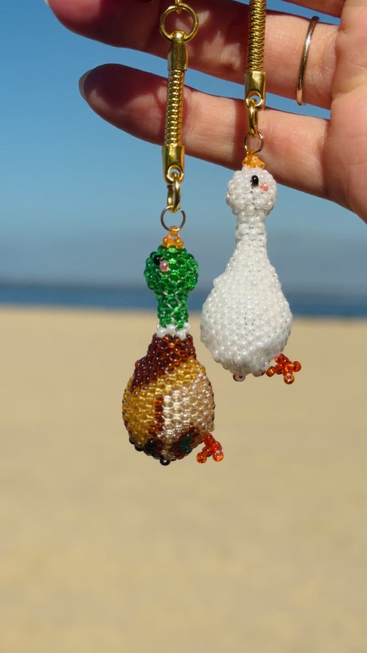 🦆 3D Beaded Lazy Duck PDF Pattern