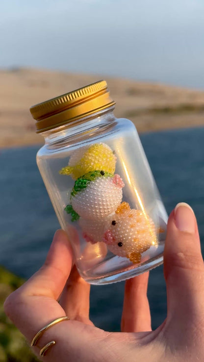 🐡 3D Beaded Puffer Fish PDF Pattern